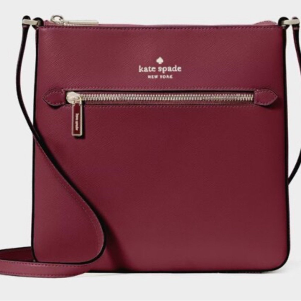 Kate Spade New York  Sadie North South Crossbody  Blackberry Preserves
